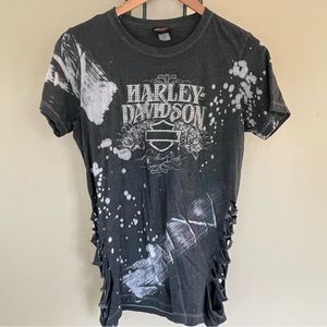 Harley Davidson Embellished Tee